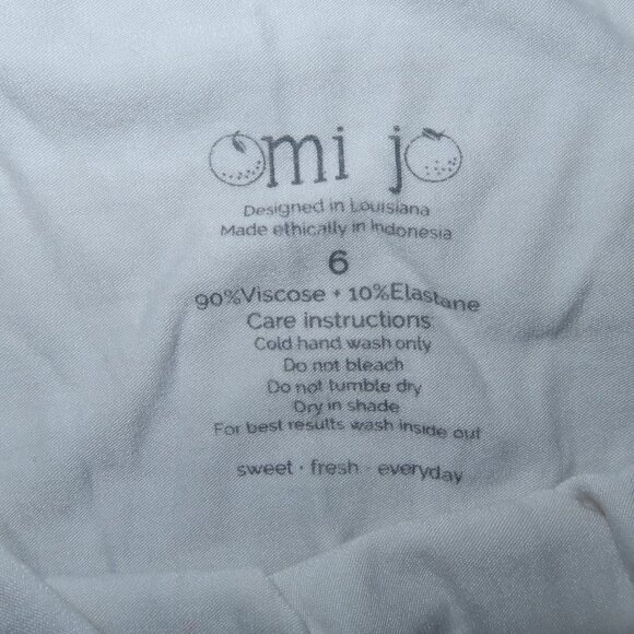 Girls Omi Jo Well Dressed Wolf Vanilla Milk Gingham House Dress Tunic 2pc Set 6 - Picture 6 of 6